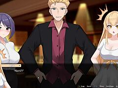 Hey, check out aya in this game with big tits and monster cock action