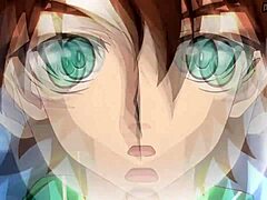 Shinmai maou no testament burst 02 features intense hentai scenes.