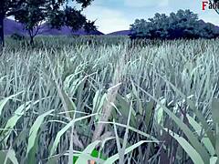 Tinker Bell All Grown Up Gets Nailed in Forest While Fairy Watches