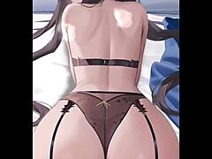 Anime Characters Engage in Intense Scenes