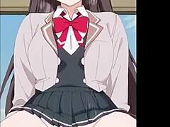 Anime Characters Engage in Intense Scenes