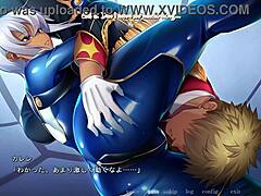 kyonyuu gunjin shihai saimin scene 11 rocks english subs