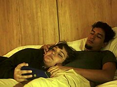my hermanastro sneaks in when we're alone, alisongonzalez26 gets wild with big cock pov action