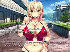 Tenioha Feat Ikumi - Ikumi Route Part 3 - Banging Fat Tits in Wild Hentai Action