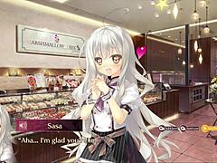 Waiting to get home for Mashimaro Desu with Sasa Misuzu in scene 5.