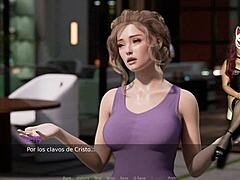 Ms Denvers Ep 54 - Sexy Gamergirl in Cosplay Plays Naughty Porn Game