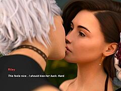 Sexy Cartoon Babes Get Naughty on Public Beach