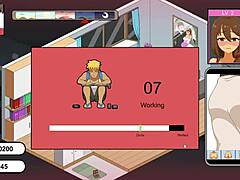 Cheating wives in hentai game