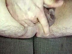 Masturbating Huge Uncircumcised European Cock