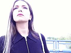 德国少女Crystal Richi在街头试镜被粗暴肛交