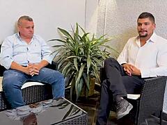 Hey, this curvy milf housewife bangs hubby's friends rough - Kiley Eliish