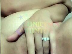 Fat Curvy Latina Rubs Her Pussy Then Fingers Her Ass on the Bed in Softcore Solo Action