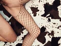 渔网内衣让自制肛交视频更刺激