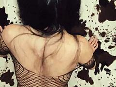 渔网内衣让自制肛交视频更刺激