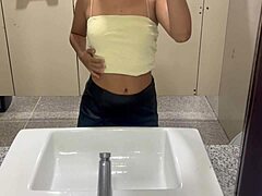 Public Fingering Under Miniskirt Feels So Wild