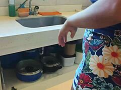 Pregnant Wife Cheats with Plumber for Internal Finish