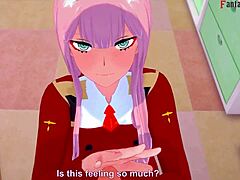 Zero Two says, Darling, let's have sex in this Franxx fantasy.