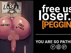 F4M Erotic Audio: Bound Loser In Rough BDSM Gloryhole Roleplay With Humiliation And Ass To Mouth