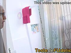 Blonde Beauty With Big Tits And Ass Enjoys Interracial Action Without Condom