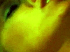 blonde cougar fucks in the car, getting cum on her tits in front of the driver