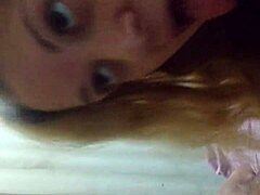 blonde sucks big black cock, milking monster dick with tits and ass