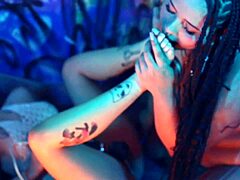 Lesbian Femdom Involves Strap-On Fucking, Foot Tickling, And Toe Sucking