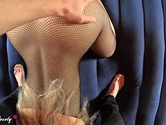 pov dirty sex with masked girlfriend in costume! 🐰