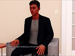 Sunshine love with big tits in 3D game!