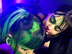 Why Do College Girls Suck the Janitor's Cock for Fun Outdoors?