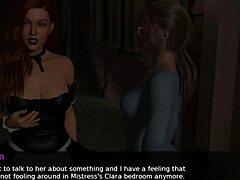 In Dusklight Manor 124, a curvy 3D character wears a cute outfit.