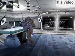 let's play contact with wild alien blowjob action