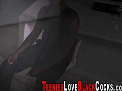 Redhead Teen Rides Big Black Cock in Wild High Definition Action