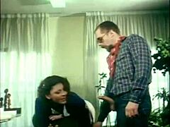 uh, secretary’s mouth stuffed with cock, ass pounded hard