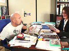 uh, mature mami gets ass slammed at job interview, oops