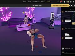Magaly 48, the sluttiest prostitute on imvu, shows off her big ass