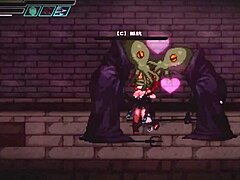 Playing the trial version of Sealed Lewd Cave Ernest.