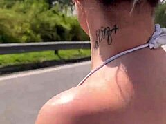 Prostitute Fucks in Woods for Free