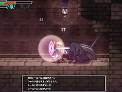 Playing the trial version of Sealed Lewd Cave Ernest.