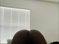 Nyla made this hot cellphone video of ebony assplay just for you