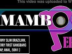 damn, sexy slim Bea Cherry in wild gangbang