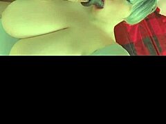 double penetration riding in tight one piece outfit.