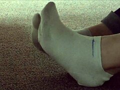 Dirty Socks Tease with Hidden Sneaky Vibes