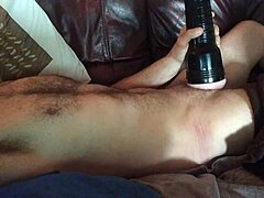 fucking my fleshlight hard, can't stop using it, gazzadomm! 😅