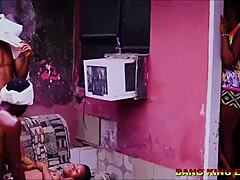 I Felt Every Inch of Two Big Cocks with Saida Bob in Ghetto