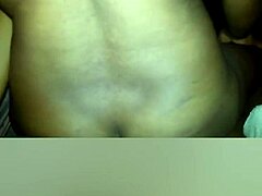 Black BBW Sits On Big Cock Anal Blowjob Blowbang