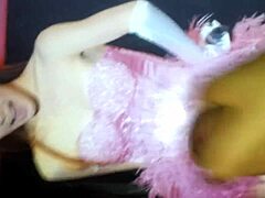 Hey Tiffany, I'm Cumming All Over Your Sexy Lingerie. Lady Marmalade, You're Hot!