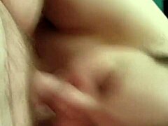 My heart races watching my bbw wife suck me off