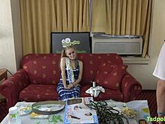 luna lips pregnant pussy banged by horny cocks 😍