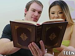 新亚洲18+少女 Lulu Chu 传教士式吞大鸡巴后口爆