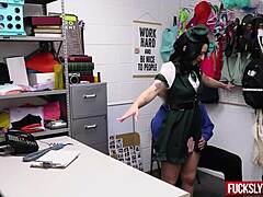 What's The Thief Getting In This Cavity Search At The Office?